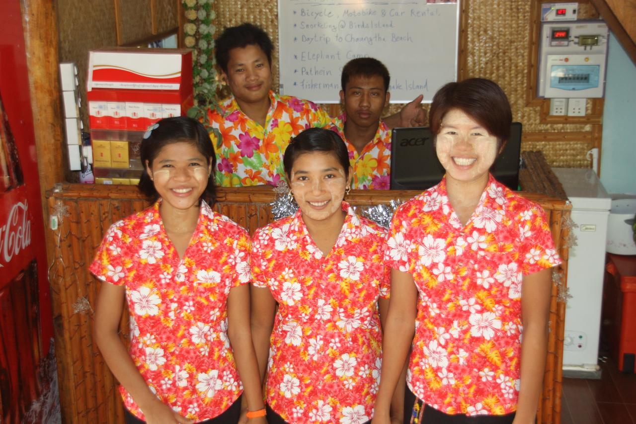 Soe Ko Ko Beach House & Restaurant Ngwesaung Eksteriør bilde